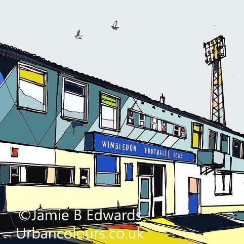 Jamie B Edwards Plough Lane AFC Wimbledon