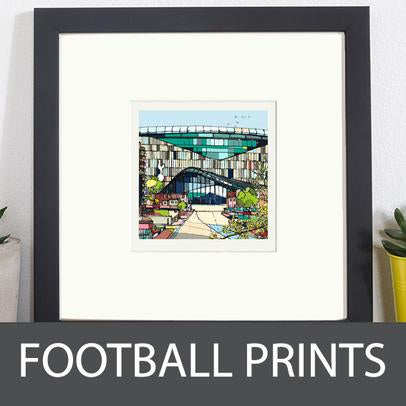 jamie B Edwards football ground prints