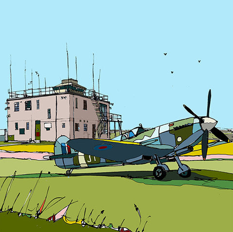 Spitfire at Duxford