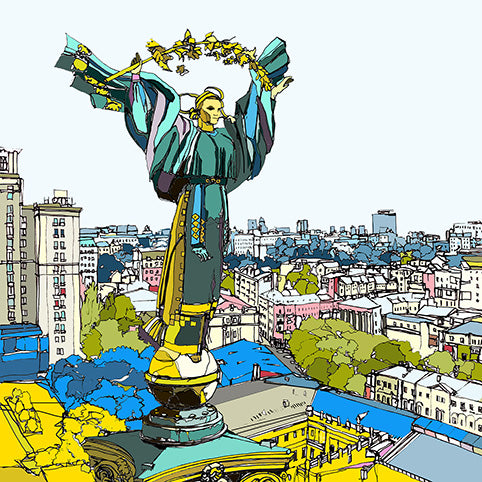 Ukraine - Kyiv's Independence Square