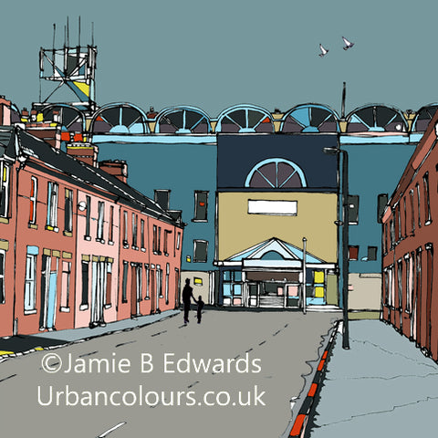 Manchester City - Maine Road Print