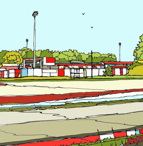 Stevenage FC - Broadhall Way